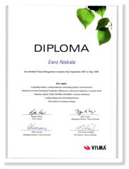 Visma Management Academy 2007-2008